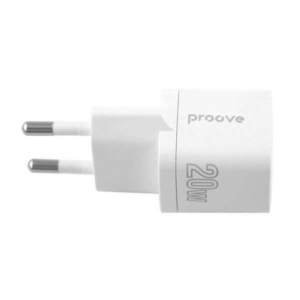 МЗП Proove Silicone Power 20W (Type-C) white 501140003 фото