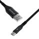 Кабель Proove Braided Scout Micro USB 2.4A (1m) black 488530001 фото 4