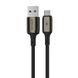Кабель Proove Dense Metal Micro USB 2.4A (1m) black 504970001 фото 1