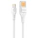 Кабель Proove Double Way Silicone Lightning 2.4A (1m) white 505060003 фото 1
