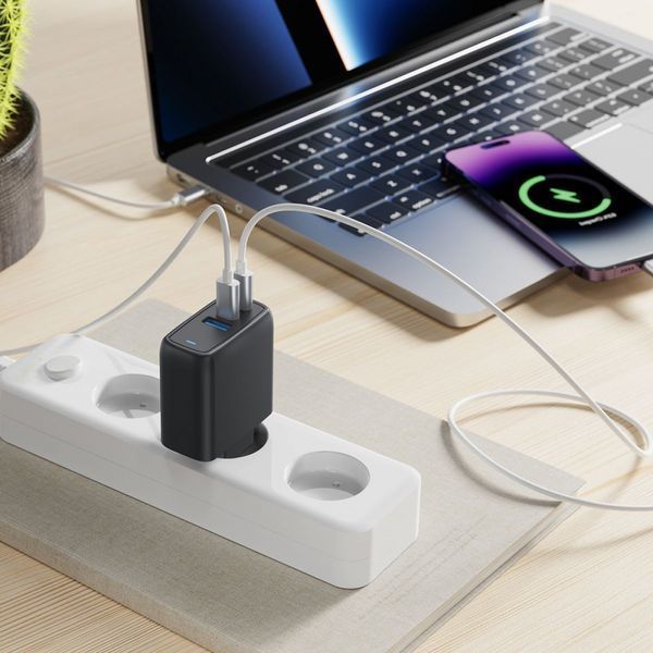 МЗП Proove Shot GaN 67W (2Type-C + USB) white 491860003 фото