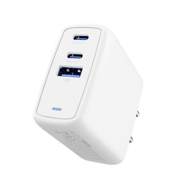 МЗП Proove Shot GaN 67W (2Type-C + USB) white 491860003 фото