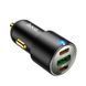АВТОМОБИЛЬНОЕ ЗАРЯДНОЕ УСТРОЙСТВО HOCO NZ6 PD45W 3-PORT(2C1A) CAR CHARGER BLACK 20391 фото 4