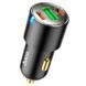 АВТОМОБИЛЬНОЕ ЗАРЯДНОЕ УСТРОЙСТВО HOCO NZ6 PD45W 3-PORT(2C1A) CAR CHARGER BLACK 20391 фото 8