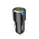 АВТОМОБИЛЬНОЕ ЗАРЯДНОЕ УСТРОЙСТВО HOCO NZ6 PD45W 3-PORT(2C1A) CAR CHARGER BLACK 20391 фото 5