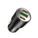 АВТОМОБИЛЬНОЕ ЗАРЯДНОЕ УСТРОЙСТВО HOCO NZ6 PD45W 3-PORT(2C1A) CAR CHARGER BLACK 20391 фото 6