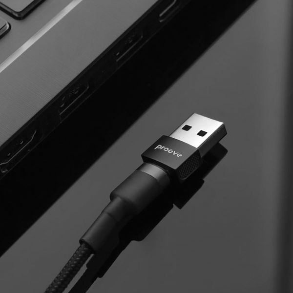 Перехідник OTG Proove Extension Type-C to USB black 477970001 фото
