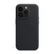 Шкіряний чохол Leather Case (AAA) with MagSafe для Apple iPhone 14 Pro Black 51444 фото 1