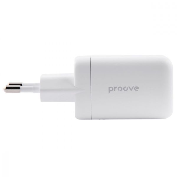 МЗП Proove Silicone Power 40W (Type-C + Type-C) white 491840003 фото