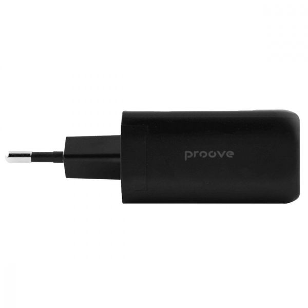 МЗП Proove Silicone Power 45W (Type-C + USB) black 491850001 фото