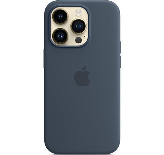 Чехол для смартфона Apple Silicone Case with MagSafe iPhone 14 Pro Storm Blue 51356 фото