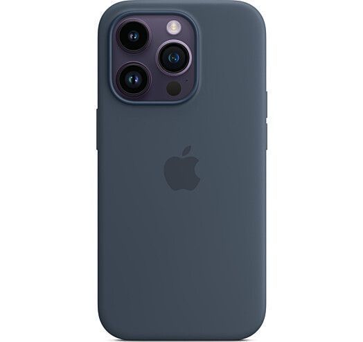 Чехол для смартфона Apple Silicone Case with MagSafe iPhone 14 Pro Storm Blue 51356 фото