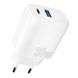 МЗП Proove Silicone Power Plus 30W (Type-C + USB) white 508760003 фото 1