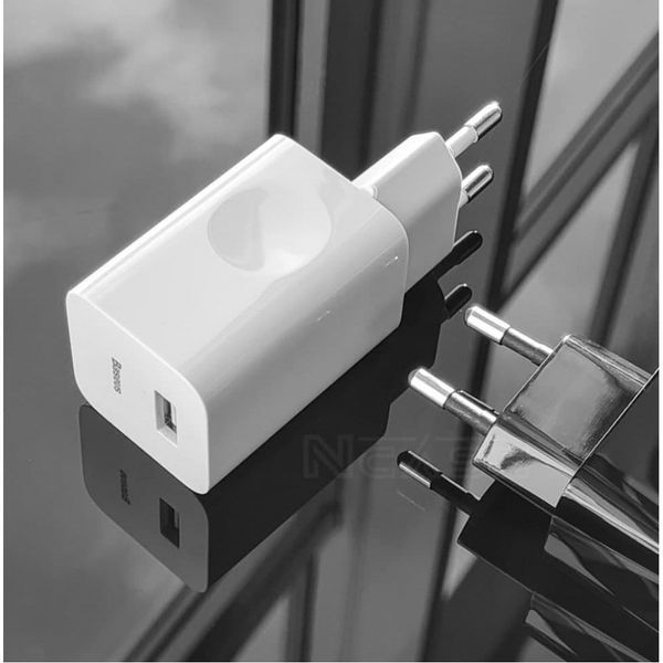 Мережевий Зарядний Пристрій Baseus Wall Charger QC3.0 white 207480003 фото