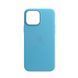 Шкіряний чохол Leather Case (AAA) with MagSafe для Apple iPhone 15 Pro Sky Blue 51594 фото 1