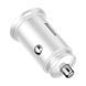 АЗП Baseus Circular Plastic QC 3.0 30W 2USB white 217460003 фото 5