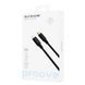 Кабель Proove Jelly Silicone Type-C to Lightning 27W (1m) black 492000001 фото 2