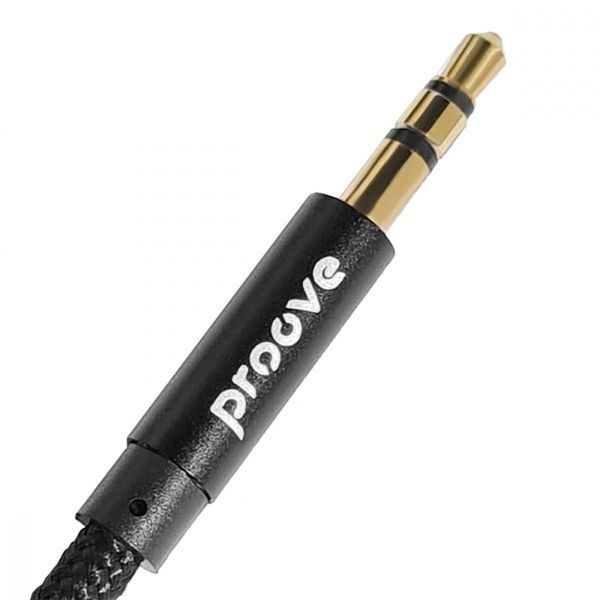 Кабель AUX Proove Weft (1m) black 349240001 фото