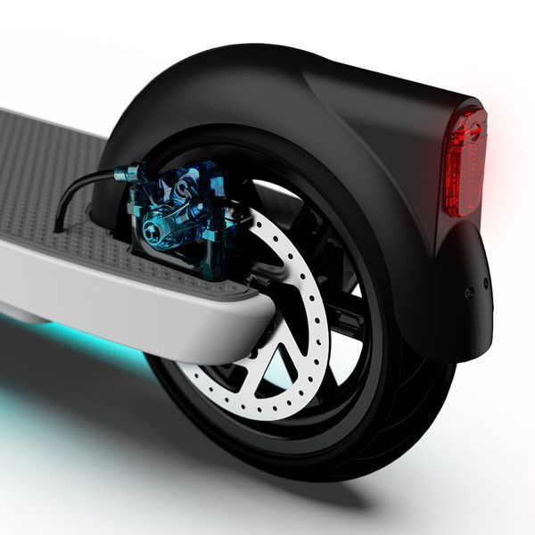 ЕЛЕКТРОСАМОКАТ OKAI ES20-NEON WHITE 9", 300(600)W, 9.8AH, 40KM, 25KM\H, 20%, NFC, APP,16KG 383923 фото