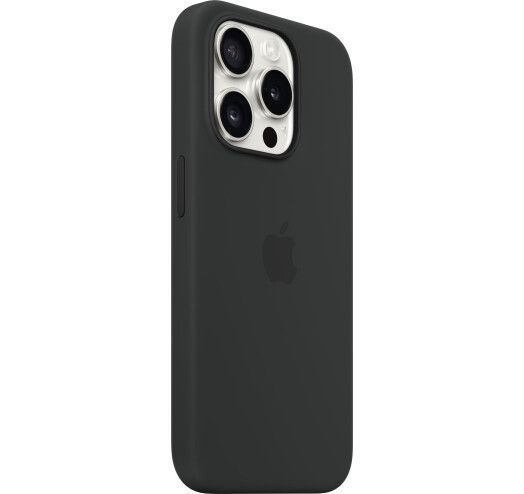 Чехол для смартфона Apple Silicone Case with MagSafe iPhone 15 Pro Black 51593 фото