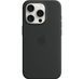 Чехол для смартфона Apple Silicone Case with MagSafe iPhone 15 Pro Black 51593 фото 1