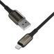 Кабель Proove Dense Metal Lightning 2.4A (1m) black 504960001 фото 7