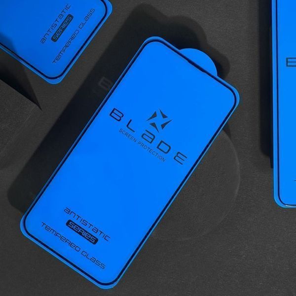 Захисне скло BLADE ANTISTATIC Series Full Glue iPhone 7/8/SE2 black 378190001 фото