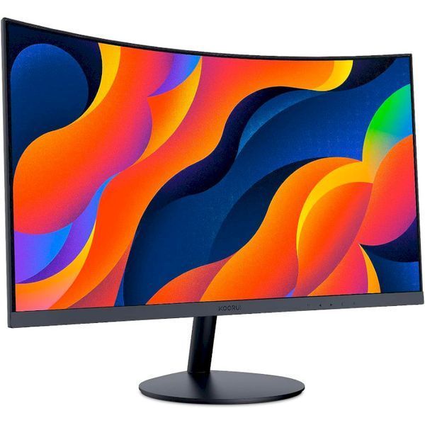 Монітор KOORUI 23.6 Curved VA/1800R Black FHD 60HZ (24N5C) 51234 фото