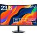 Монітор KOORUI 23.6 Curved VA/1800R Black FHD 60HZ (24N5C) 51234 фото 1