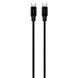 Кабель Proove Light Weft Type-C to Type-C 60W (1m) black 491900001 фото 1