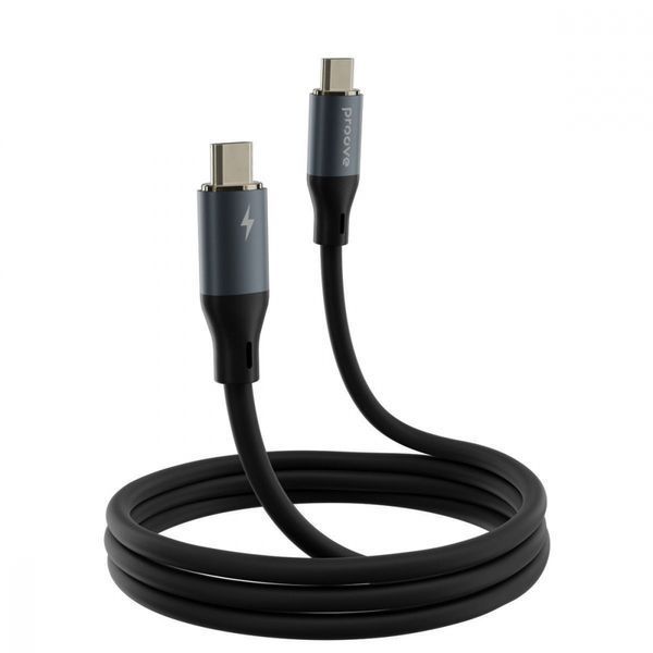 Кабель Proove PowerFull Type-C to Type-C 100W (1m) black 488540001 фото