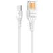 Кабель Proove Double Way Silicone Micro USB 2.4A (1m) white 505070003 фото 1