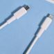 Кабель Proove Small Silicone Lightning 2.4A (1m) white 349160003 фото 6