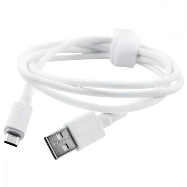 Кабель Proove Small Silicone Micro USB 2.4A (1m) white 349170003 фото