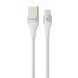 Кабель Proove Double Way Weft Lightning 2.4A (1m) white 504940003 фото 1