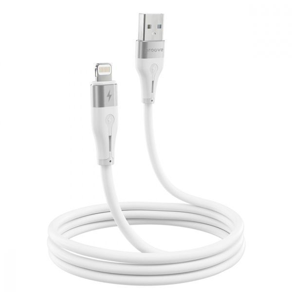 Кабель Proove Soft Silicone Lightning 2.4A (1m) black 492020001 фото