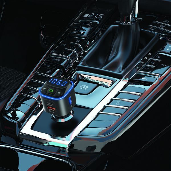 АЗП Proove FM Launcher Luxor 36W (PD+QC3.0) Type-C+USB black 555630001 фото