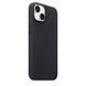 Шкіряний чохол Leather Case (AAA) with MagSafe для Apple iPhone 15 Black 51591 фото 3